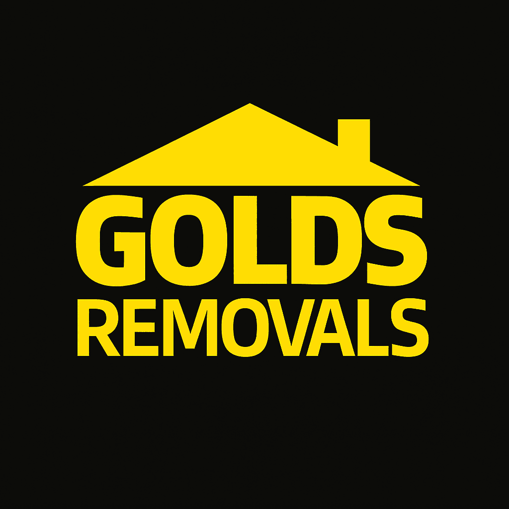 Gold’s Removals Logo and tagline "Trusted London Removals Since 2005"