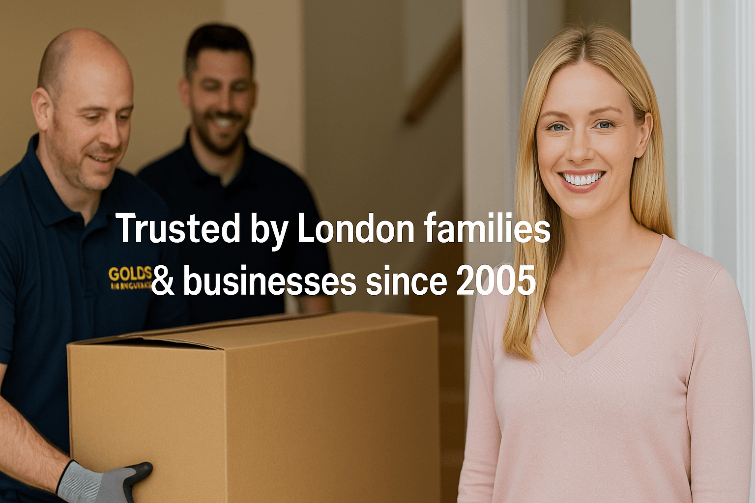 Golds-removals trusted by London families since 2005