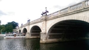 Kingston upon thames riverside and bridge