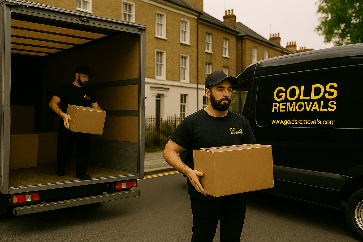 Gold’s Removals service area across Greater London, including New Malden (KT3)
